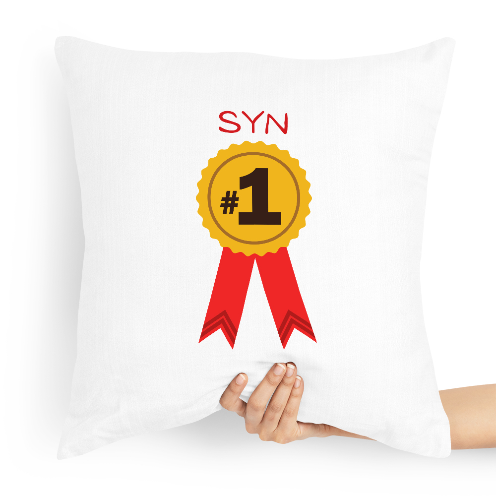 Poduszka Prezent Dla Syna Numer Jeden Prezent Z Nadrukiem Ze Zdjęciem