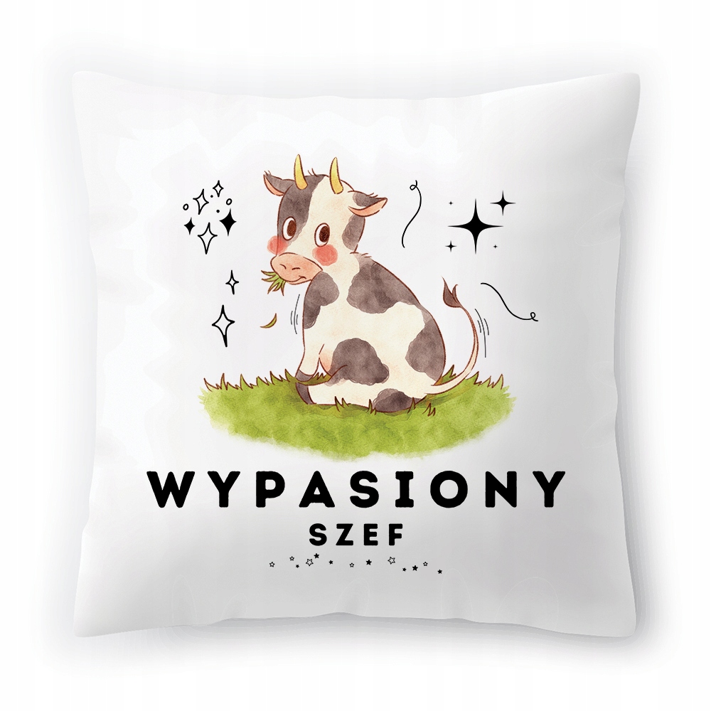 Dla Szefa Poduszka Na Urodziny Na Prezent Z Nadrukiem Ze Zdjęciem