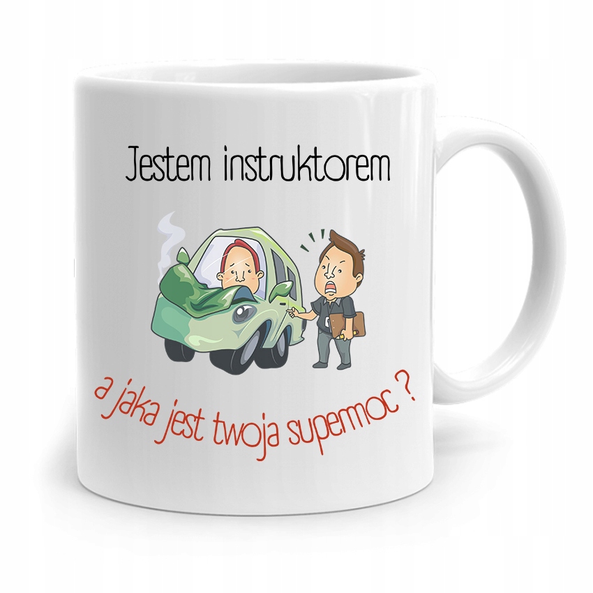 Dla Instruktora Kubek Prezent Jestem Instruktorem Z Nadrukiem Ze Zdjęciem