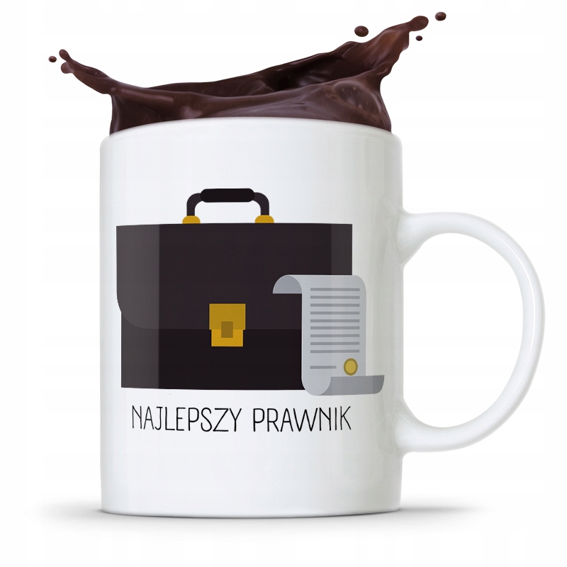 Kubek Prawnika Mecenasa Najlepszy Prawnik Prezent Z Nadrukiem Ze Zdjęciem
