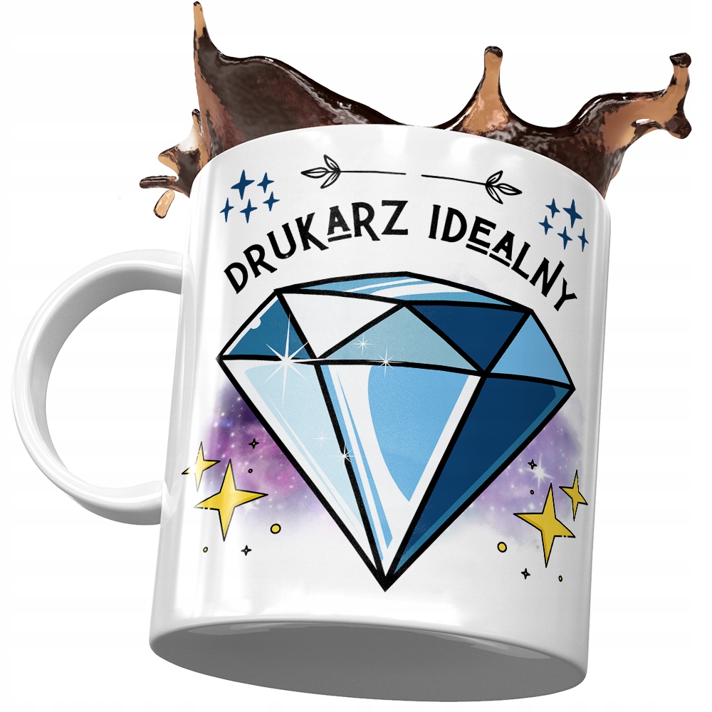 Dla Drukarza Kubek Na Urodziny Na Prezent Z Nadrukiem Ze Zdjęciem