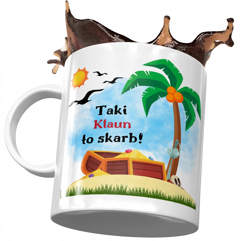 Dla Klauna Kubek Na Urodziny Imieniny Na Prezent Z Nadrukiem Ze Zdjęciem