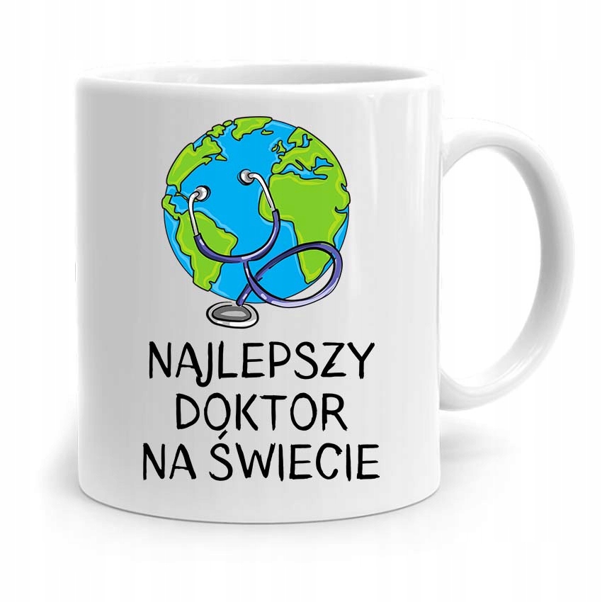 Kubek Prezent Dla Doktora Lekarza Najlepszy Doktor Z Nadrukiem Ze Zdjęciem