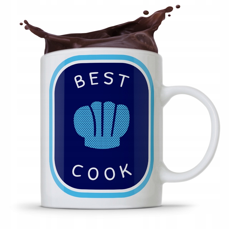 Kubek Prezent Dla Kucharza Kucharki Best Cook Z Nadrukiem Ze Zdjęciem