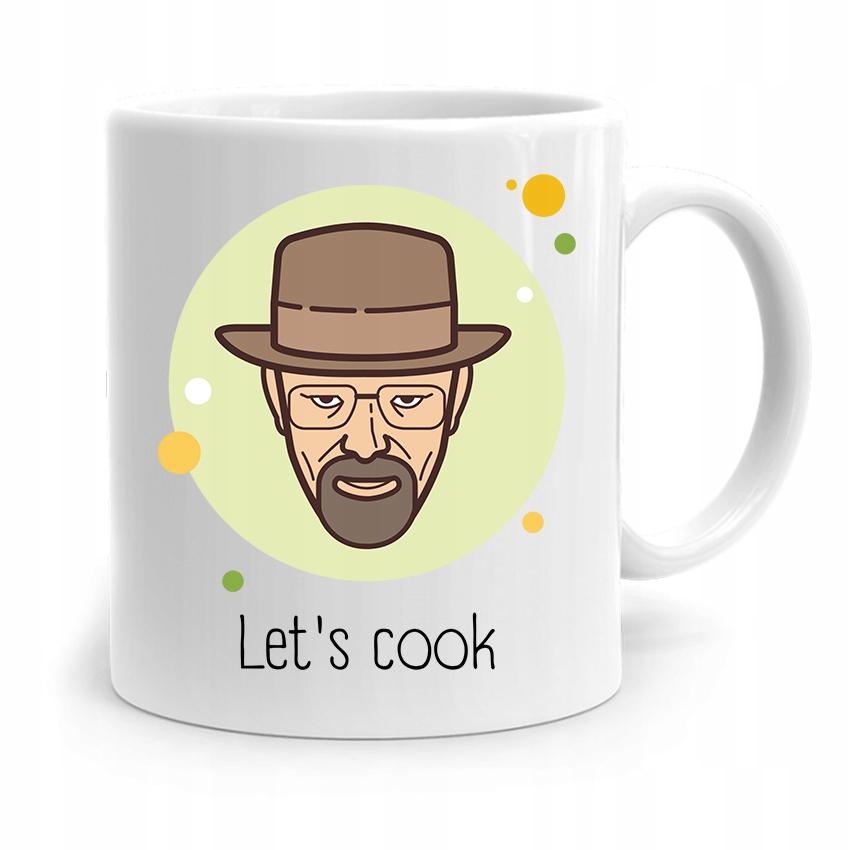 Kubek Prezent Dla Kucharza Kucharki Let's Cook Z Nadrukiem Ze Zdjęciem