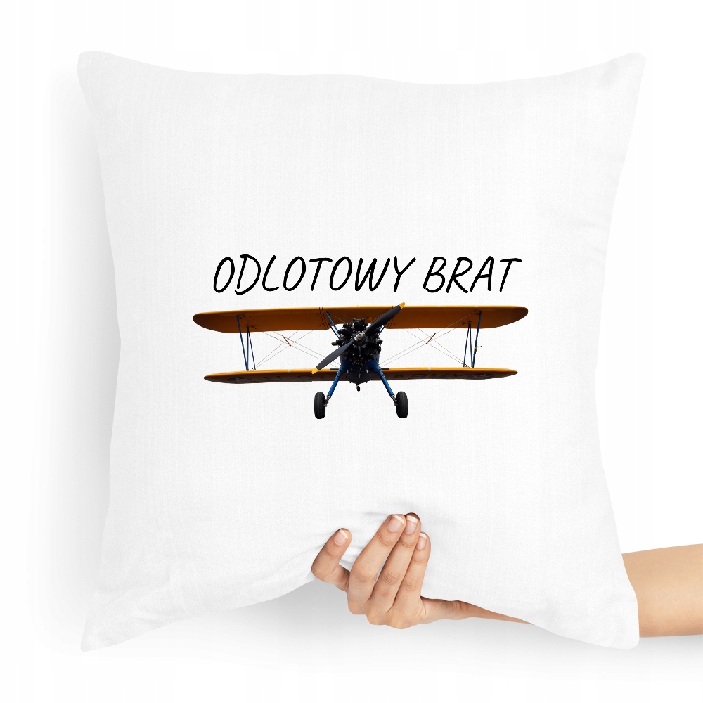 Poduszka Prezent Dla Brata Odlotowy Brat Z Nadrukiem Ze Zdjęciem