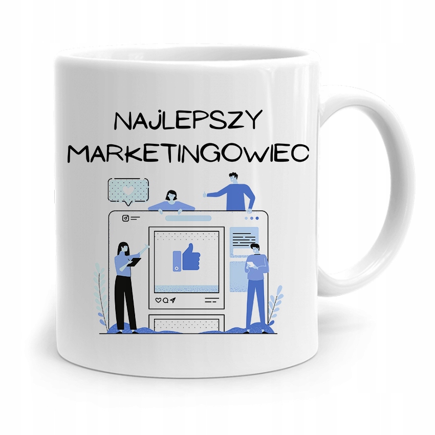 Dla Marketingowca Kubek Najlepszy Marketingowiec Z Nadrukiem Ze Zdjęciem