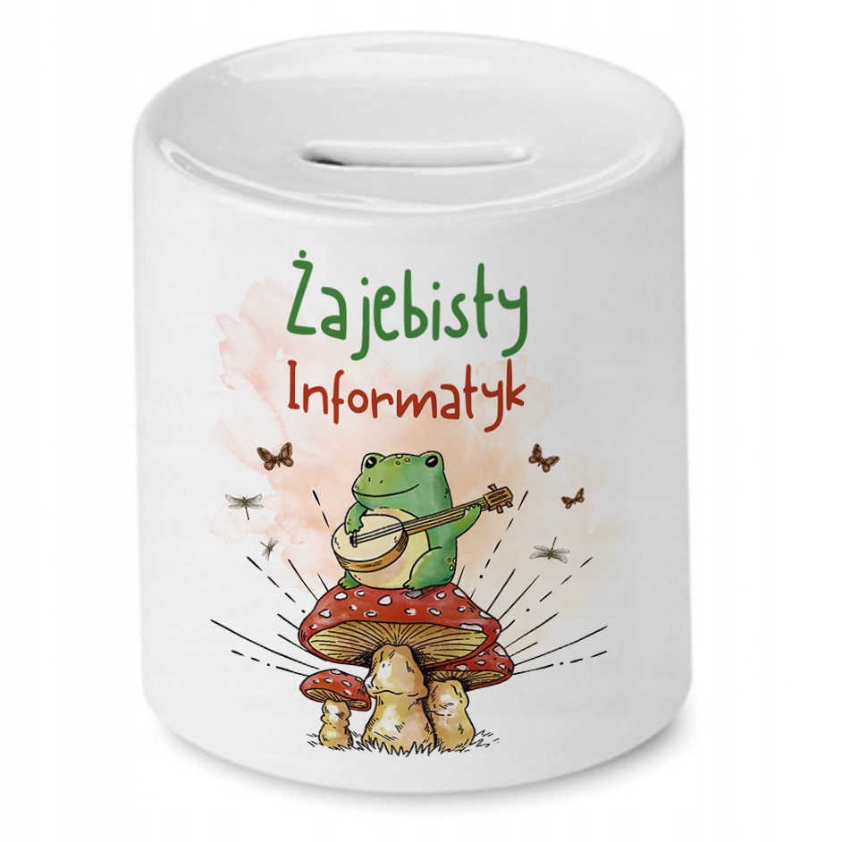 Skarbonka Dla Informatyka Na Imieniny Prezent Z Nadrukiem Ze Zdjęciem