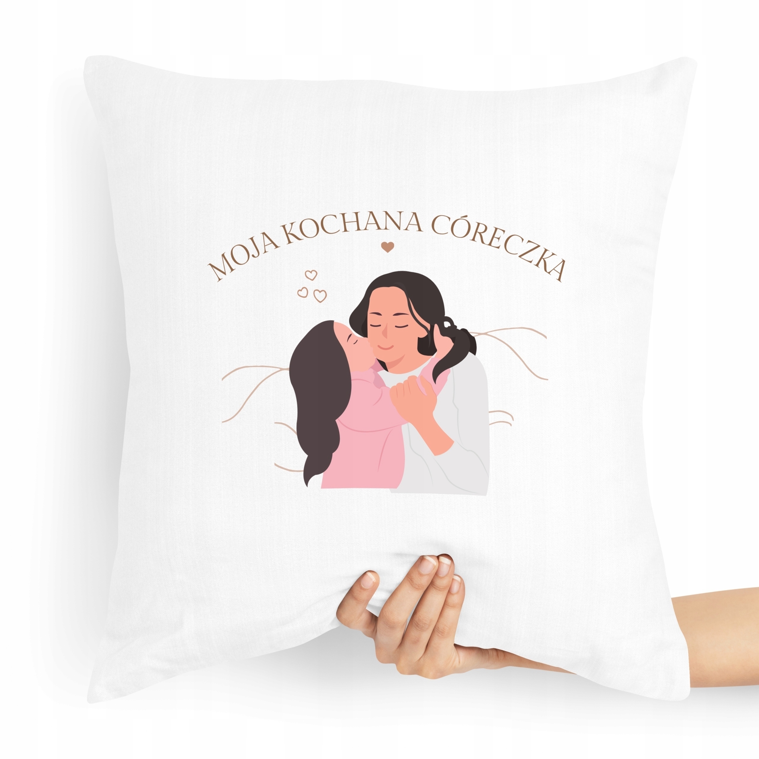 Poduszka Prezent Dla Córki Moja Kochana Córeczka Z Nadrukiem Ze Zdjęciem