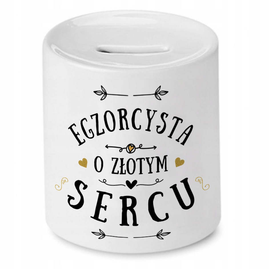 Dla Egzorcysty Skarbonka Na Urodziny Na Prezent Z Nadrukiem Ze Zdjęciem