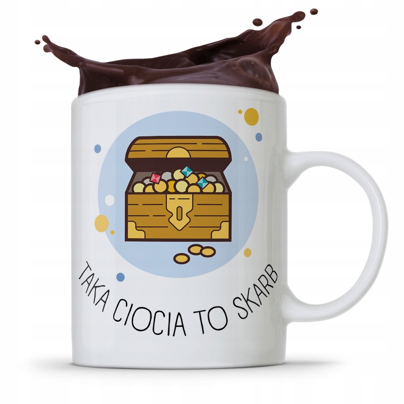 Kubek Prezent Dla Cioci Taka Ciocia To Skarb Z Nadrukiem Ze Zdjęciem