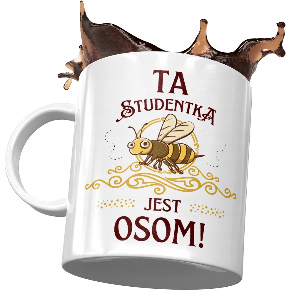 Kubek Dla Studentki Ta Studentka Jest Osom! Z Nadrukiem Ze Zdjęciem