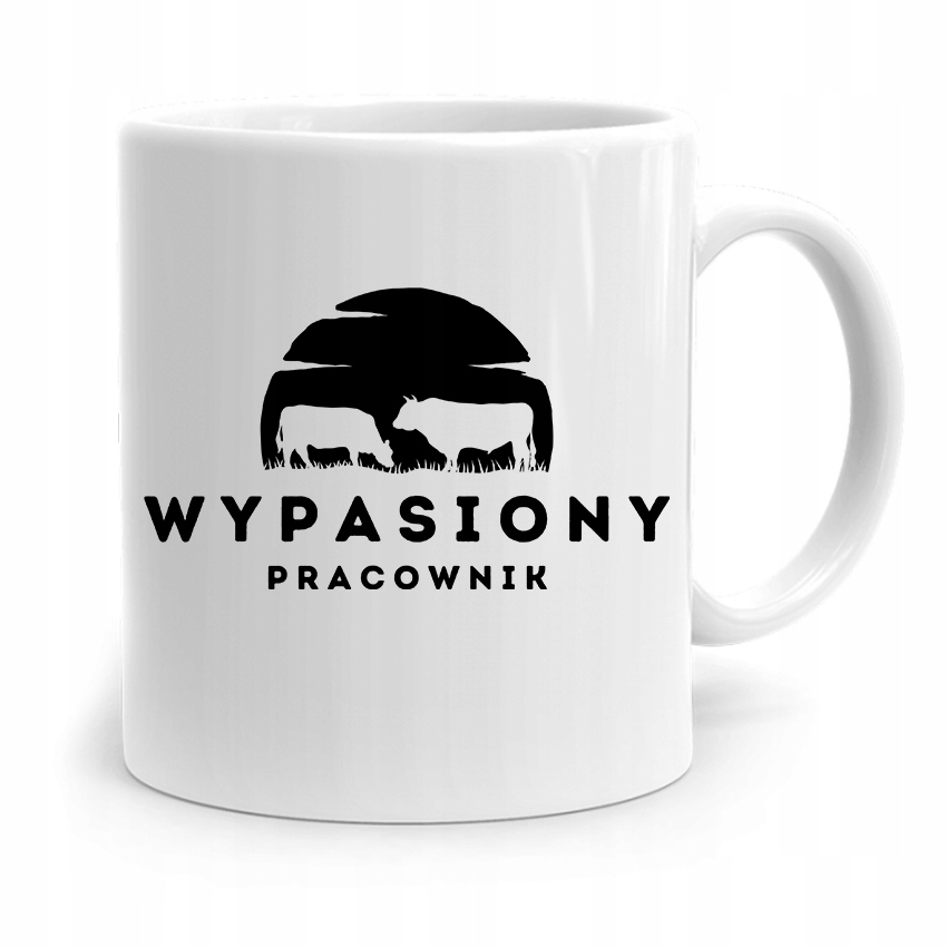 Dla Pracownika Robotnika Kubek Wypasiony Pracownik Z Nadrukiem Ze Zdjęciem