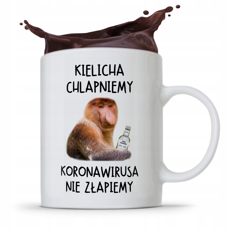 Kubek Śmieszny Janusz Nosacz Miłość Jest Jedna! Z Nadrukiem Ze Zdjęciem