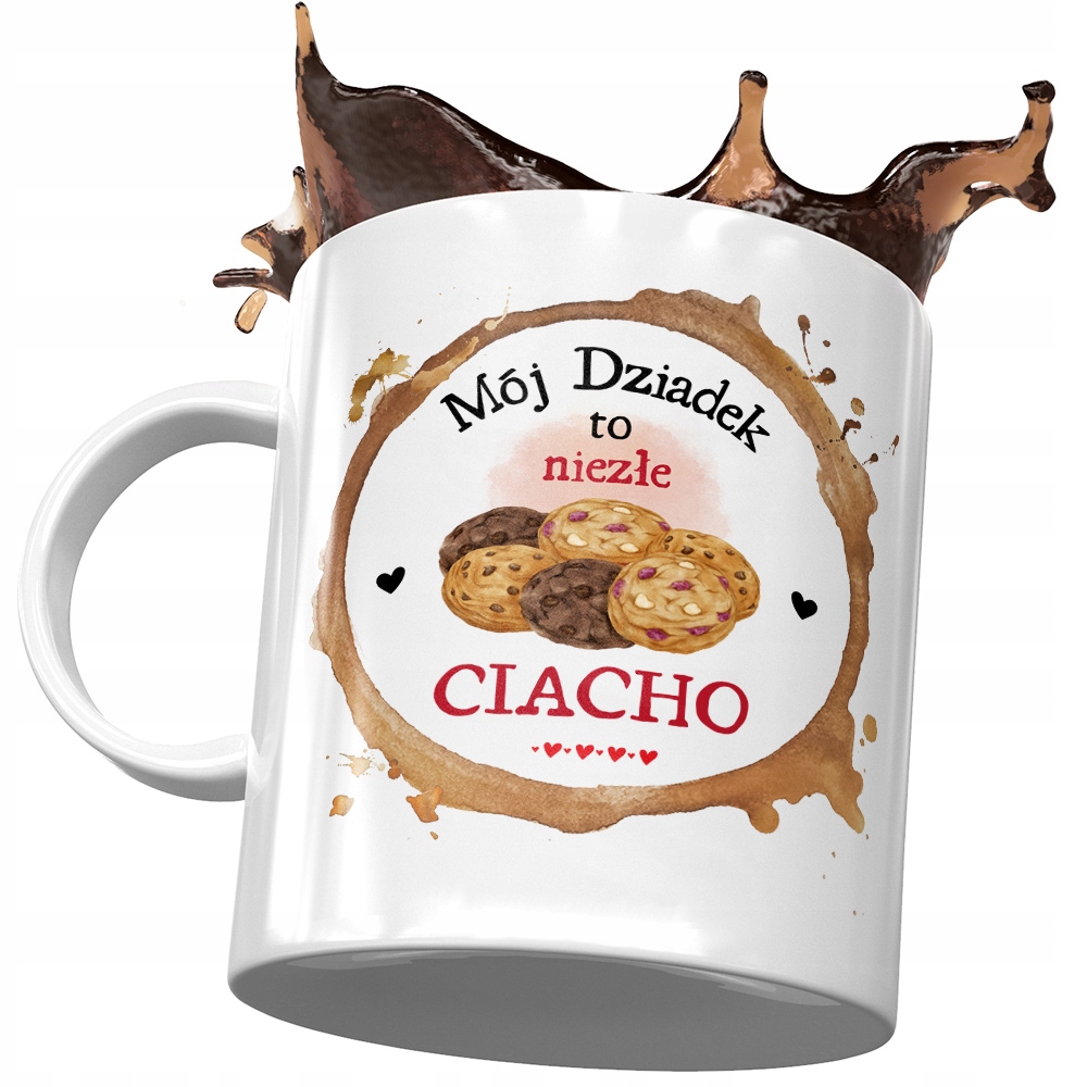 Kubek Dla Dziadka Na Dzień Dziadka Na Prezent Z Nadrukiem Ze Zdjęciem