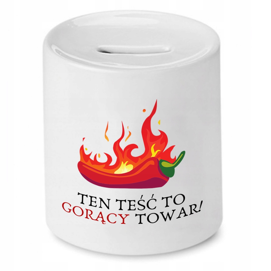 Skarbonka Dla Teścia To Gorący Towar Prezent Z Nadrukiem Ze Zdjęciem