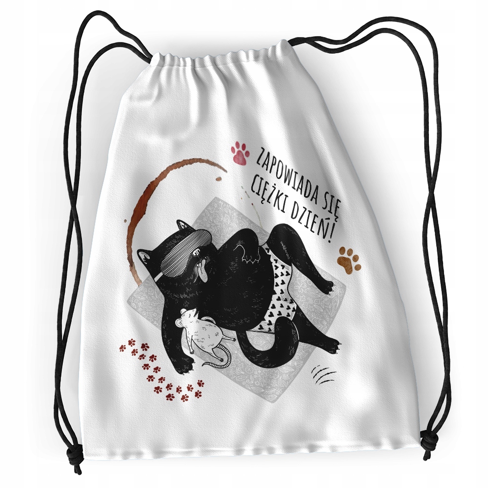 Plecak Kotki Kotek Szkolny Worek Torba Z Nadrukiem Ze Zdjęciem