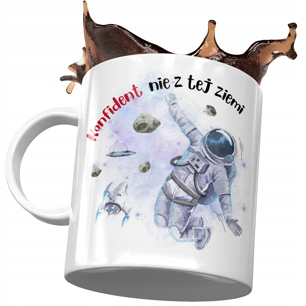 Dla Konfidenta Kubek Na Urodziny Na Prezent Z Nadrukiem Ze Zdjęciem