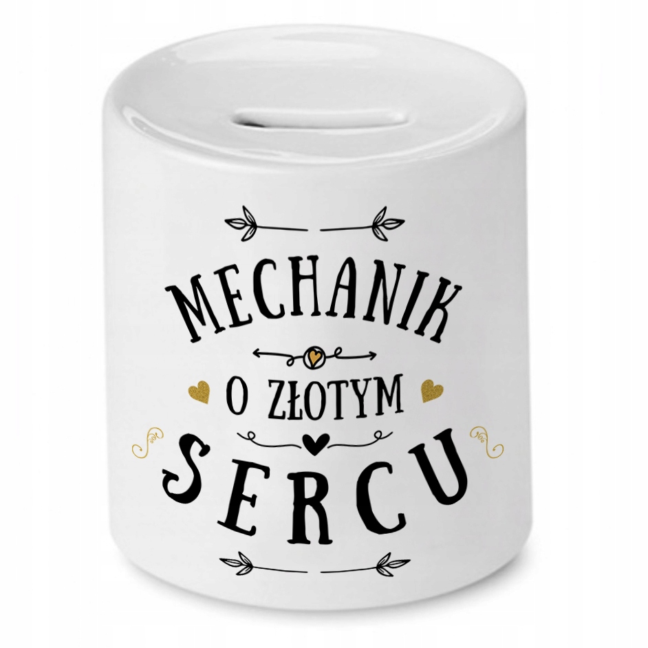 Dla Mechanika Skarbonka Na Urodziny Na Prezent Z Nadrukiem Ze Zdjęciem