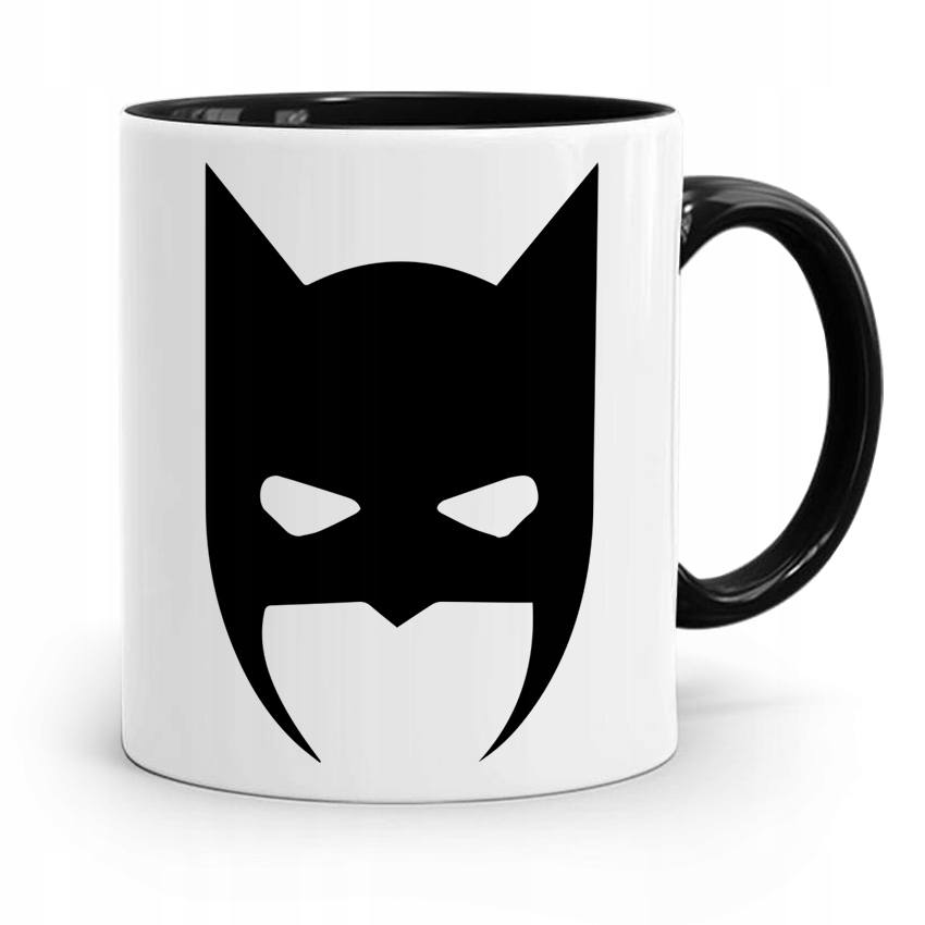 Kubek Czarny Dzień Dziecka Dla Córki Syna Batman Z Nadrukiem Ze Zdjęciem