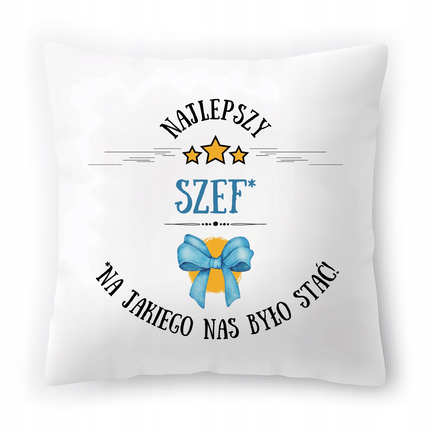 Poduszka Dla Szefa Szefunia Na Urodziny Prezent Z Nadrukiem Ze Zdjęciem