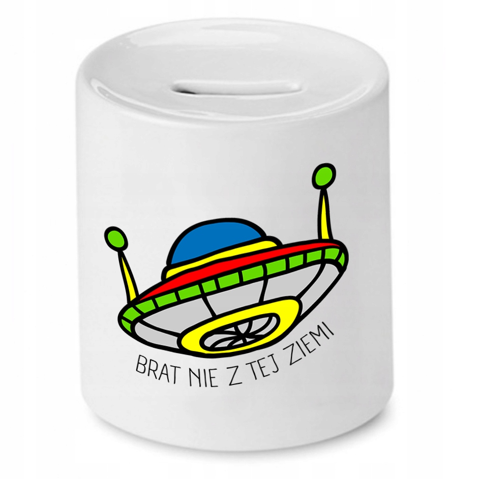 Skarbonka Dla Brata Nie Z Tej Ziemi Prezent Z Nadrukiem Ze Zdjęciem