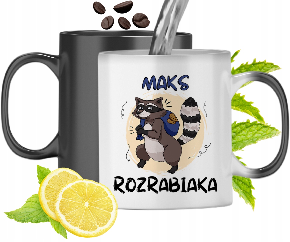 Dla Maksa Kubek Magiczny Syna Dziecka Prezent Z Nadrukiem Ze Zdjęciem