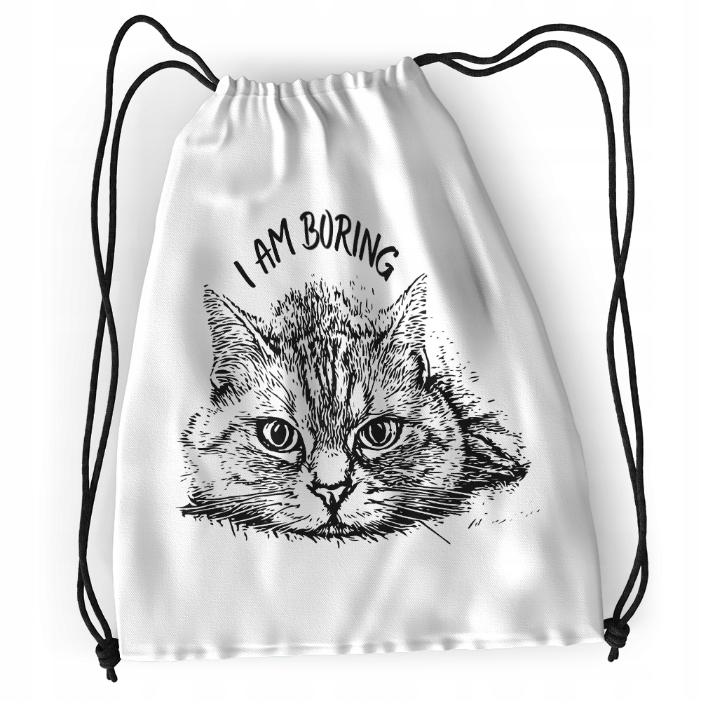 Plecak Kotki Kotek Szkolny Worek Torba Z Nadrukiem Ze Zdjęciem