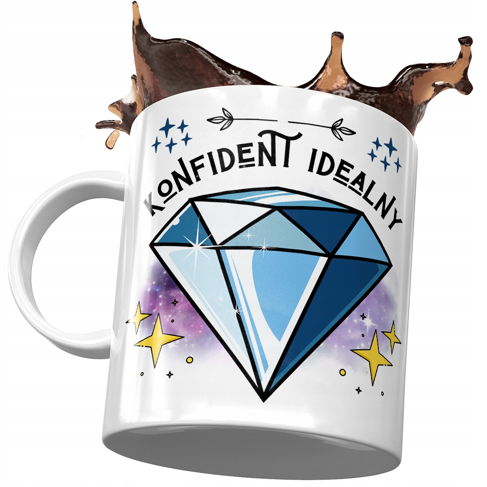 Dla Konfidenta Kubek Na Urodziny Na Prezent Z Nadrukiem Ze Zdjęciem