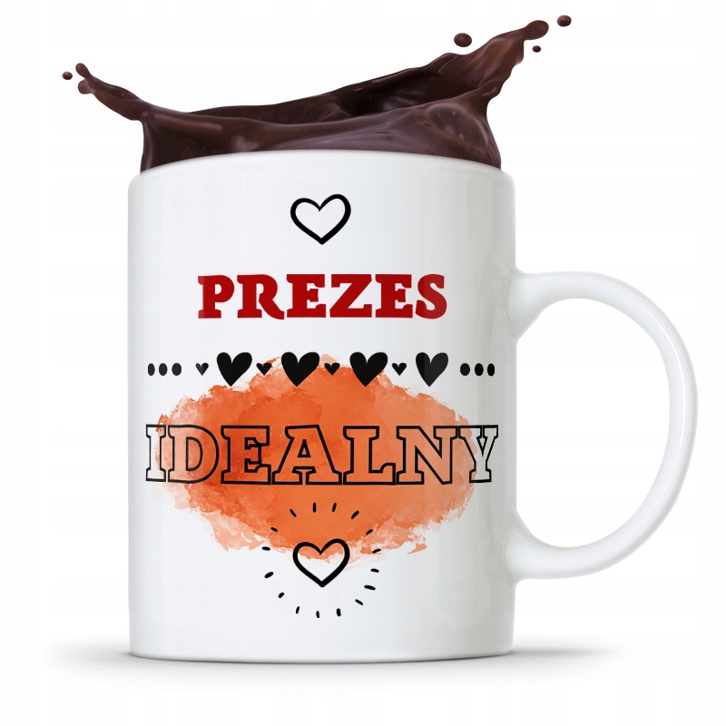 Dla Prezesa Viceprezesa Kubek Prezes Idealny Z Nadrukiem Ze Zdjęciem