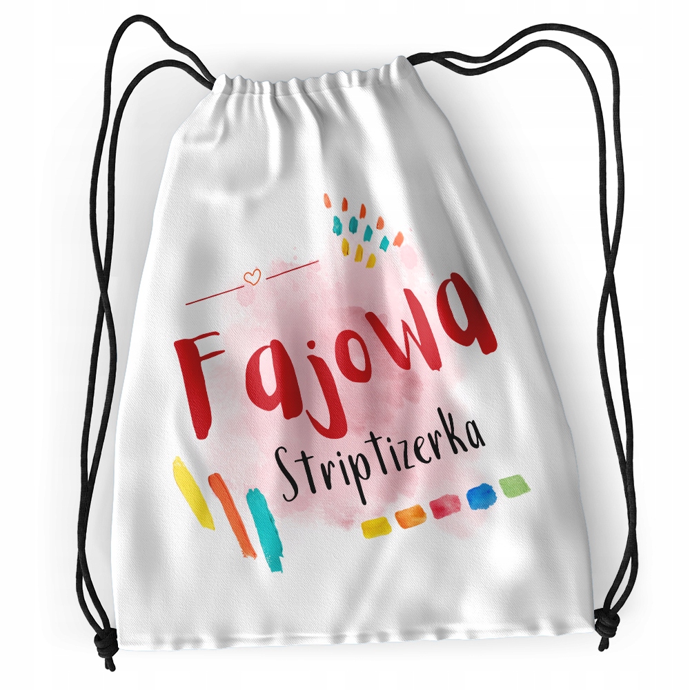 Plecak Dla Striptizerki Sportowy Szkolny Worek Z Nadrukiem Ze Zdjęciem