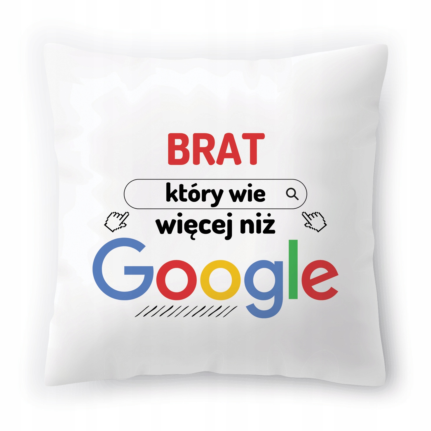 Poduszka Dla Brata Braciszka Na Urodziny Prezent Z Nadrukiem Ze Zdjęciem