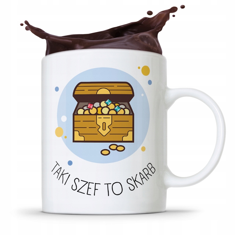 Kubek Prezent Dla Szefa Taki Szef To Skarb Z Nadrukiem Ze Zdjęciem