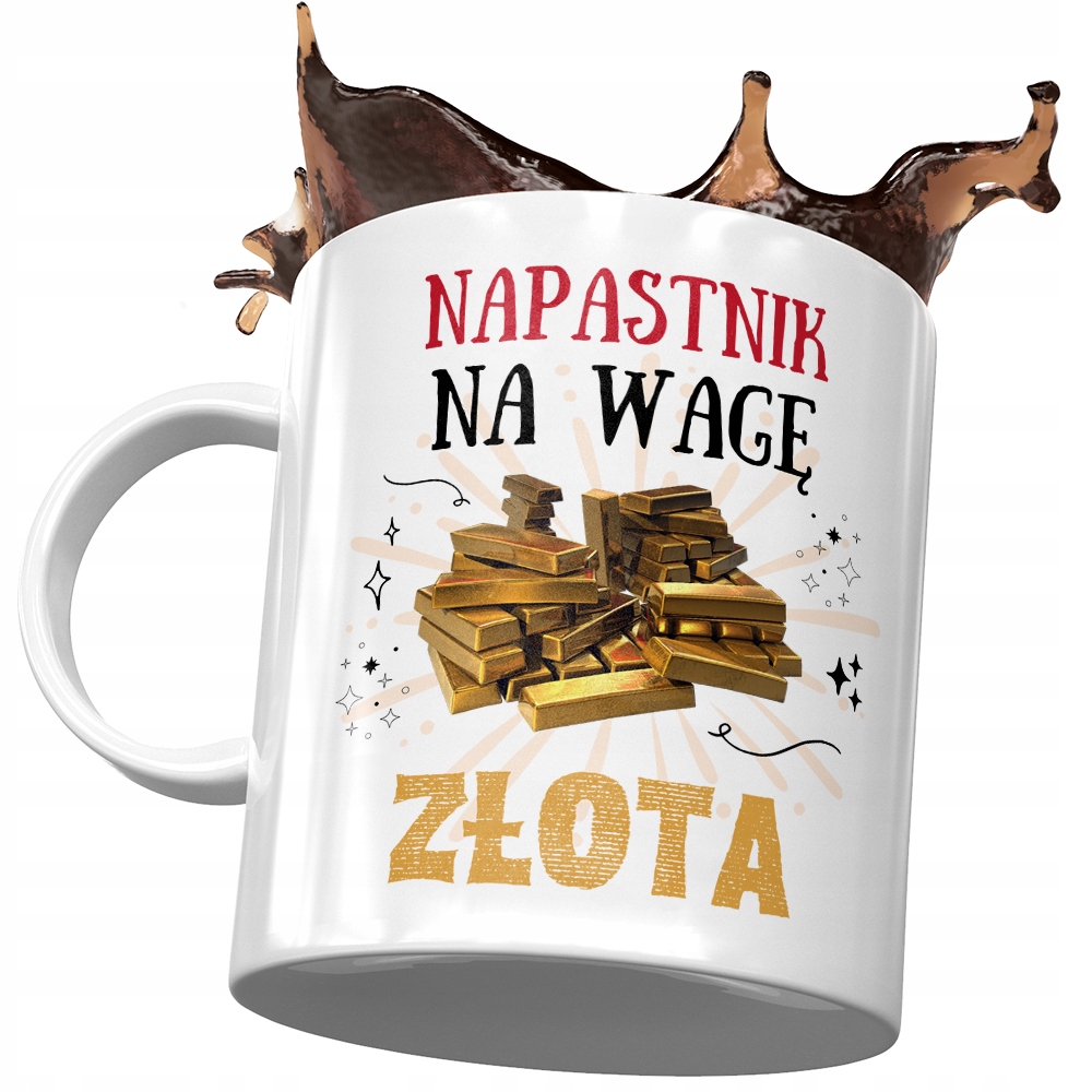 Dla Napastnika Kubek Na Urodziny Na Prezent Z Nadrukiem Ze Zdjęciem