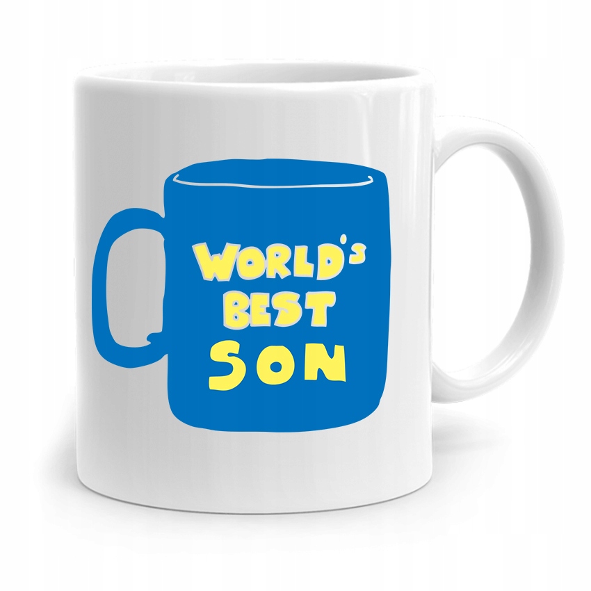 Kubek Prezent Dla Syna Dziecka Worlds Best Son Z Nadrukiem Ze Zdjęciem