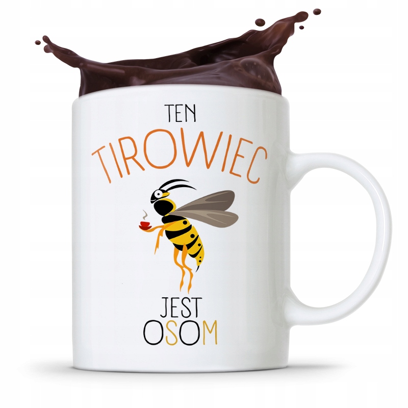 Dla Tirowca Kierowcy Kubek Ten Tirowiec Jest Osom Z Nadrukiem Ze Zdjęciem