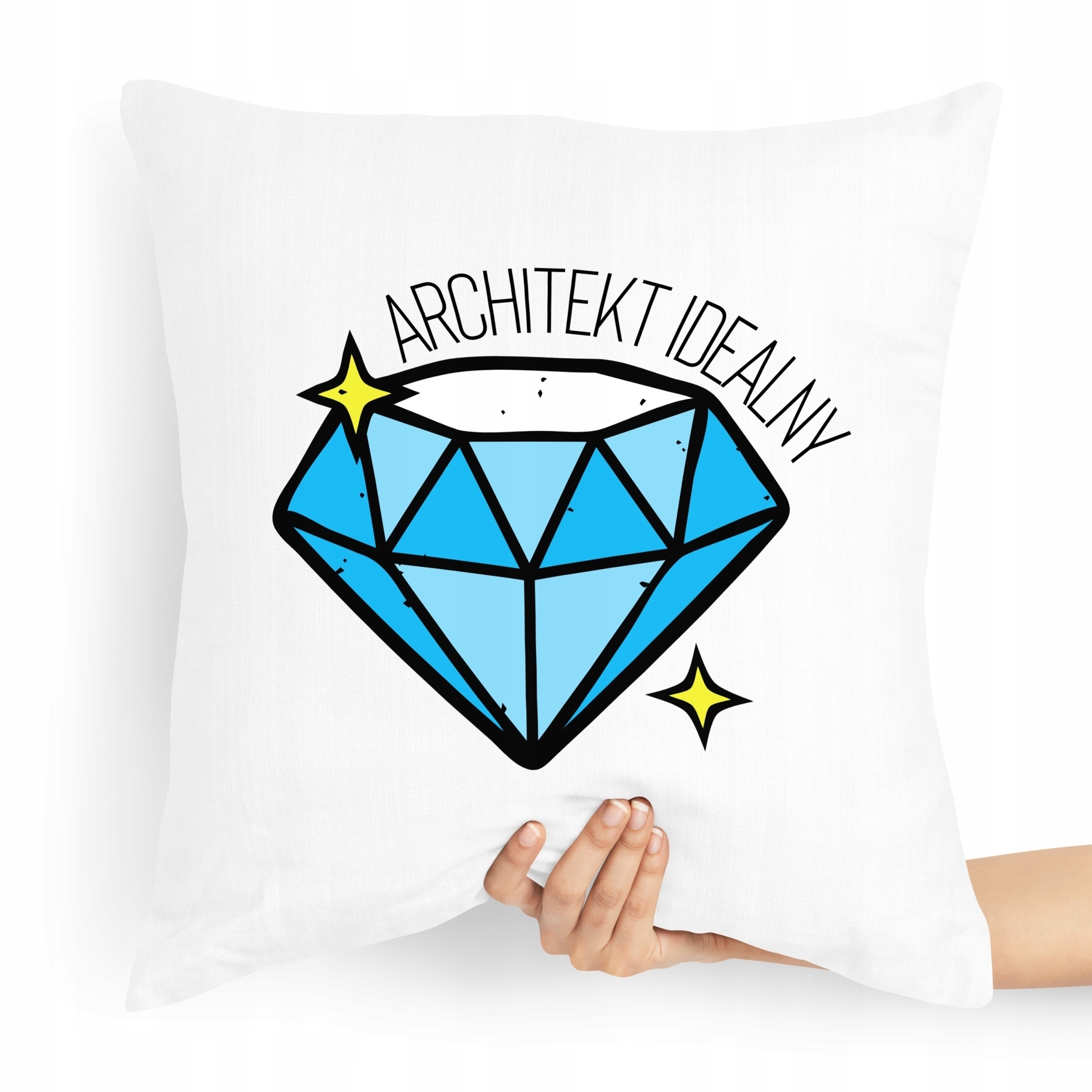 Poduszka Prezent Dla Architekta Architekt Idealny Z Nadrukiem Ze Zdjęciem