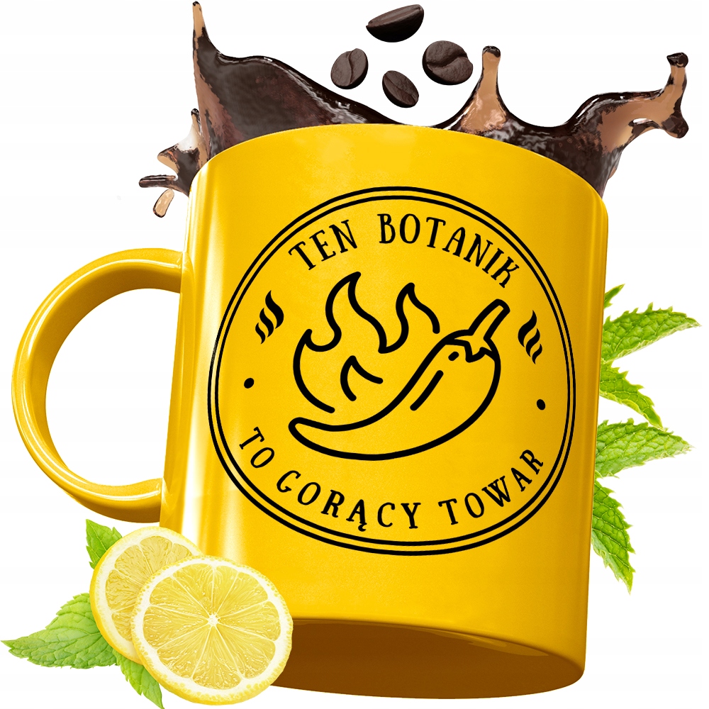 Złoty Kubek Premium Dla Botanika Na Prezent Z Nadrukiem Ze Zdjęciem