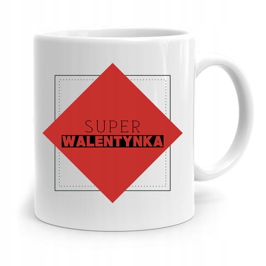 Kubek Prezent Na Walentynki Super Walentynka Z Nadrukiem Ze Zdjęciem