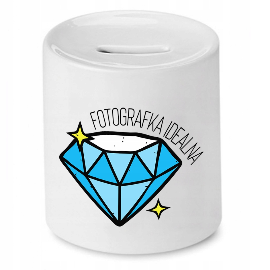 Skarbonka Dla Fotografa Idealna Prezent Z Nadrukiem Ze Zdjęciem