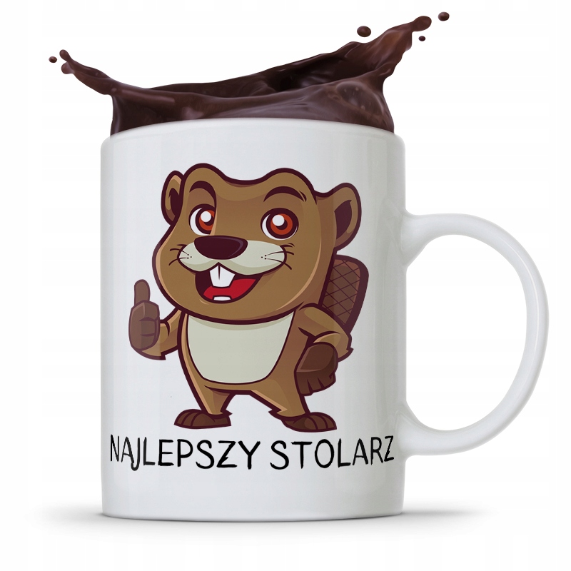 Kubek Prezent Dla Stolarza Najlepszy Stolarz Z Nadrukiem Ze Zdjęciem