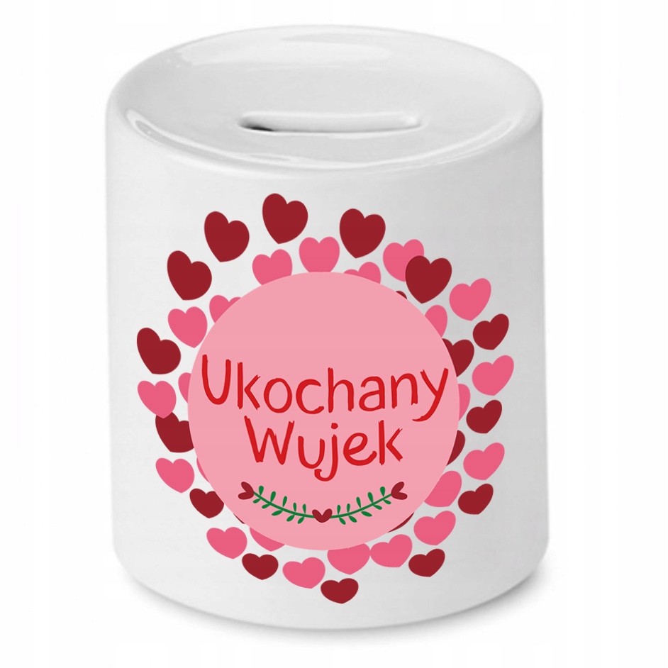 Skarbonka Dla Wujka Ukochany Wujek Prezent Z Nadrukiem Ze Zdjęciem