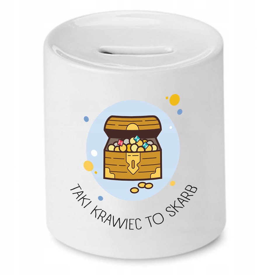 Skarbonka Dla Krawcowej Krawca To Skarb Prezent Z Nadrukiem Ze Zdjęciem