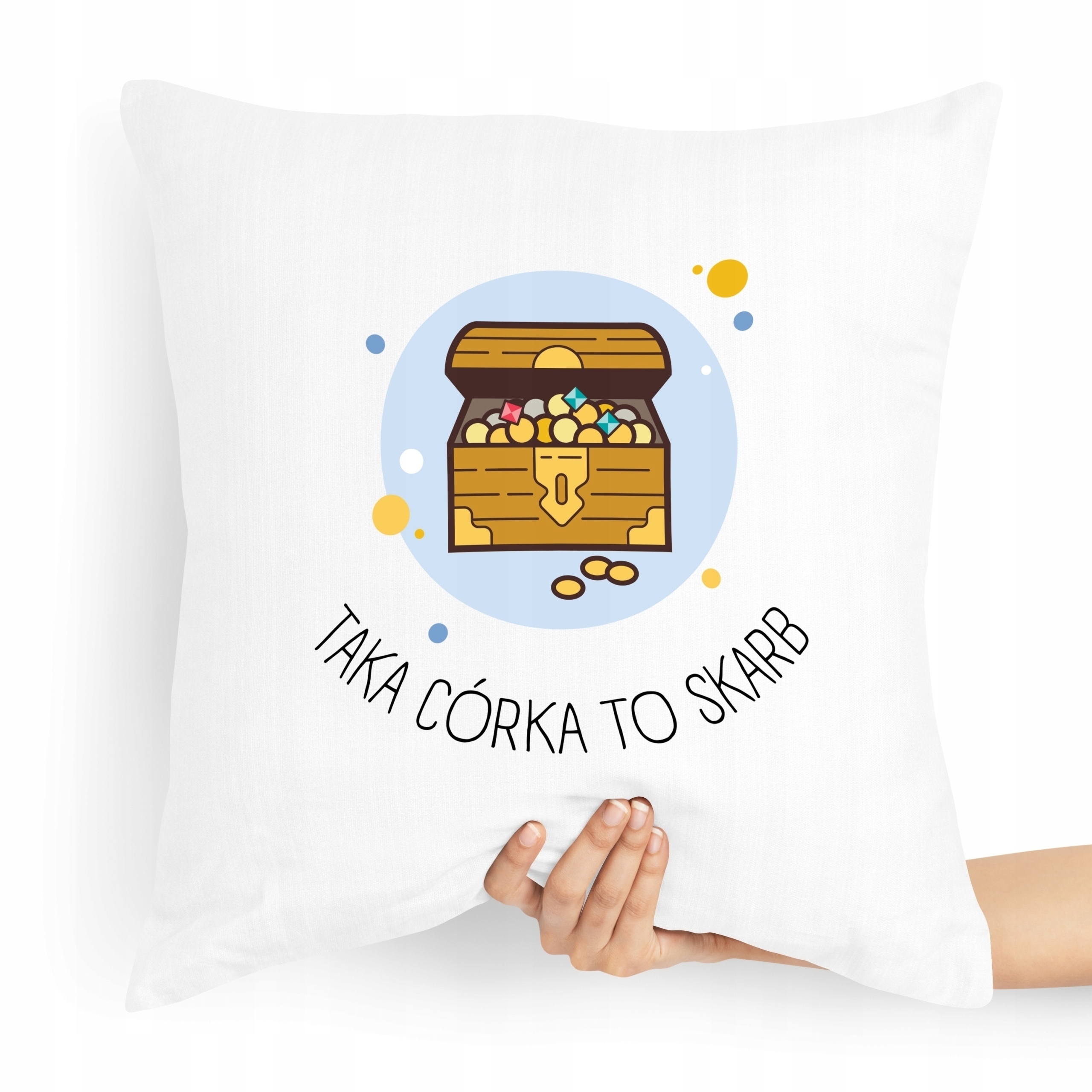 Poduszka Prezent Dla Córki Taka Córka To Skarb Z Nadrukiem Ze Zdjęciem