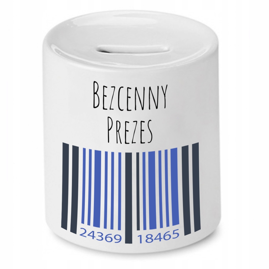 Dla Prezesa Viceprezes Skarbonka Bezcenny Prezes Z Nadrukiem Ze Zdjęciem