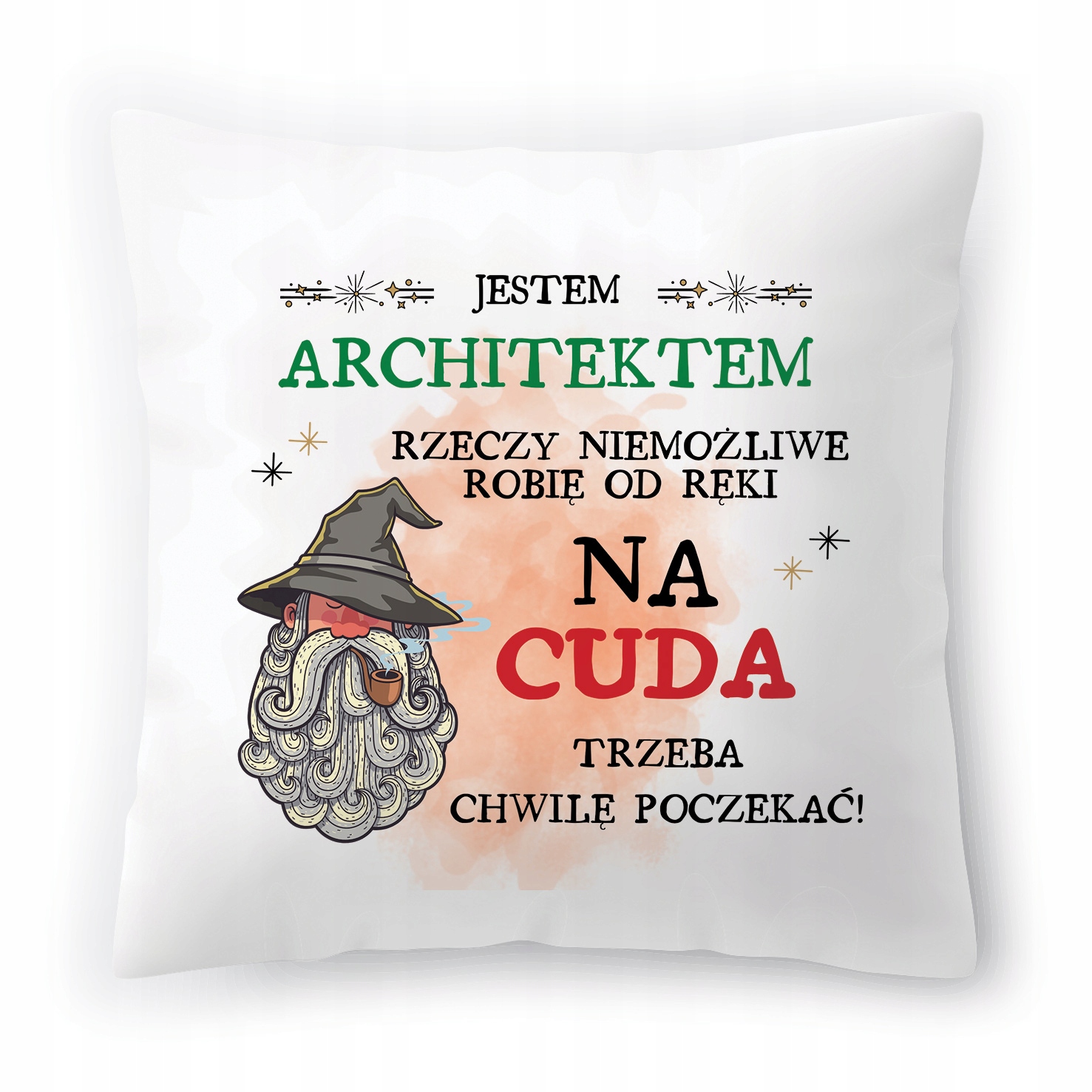 Poduszka Dla Architekta Na Urodziny Prezent Z Nadrukiem Ze Zdjęciem