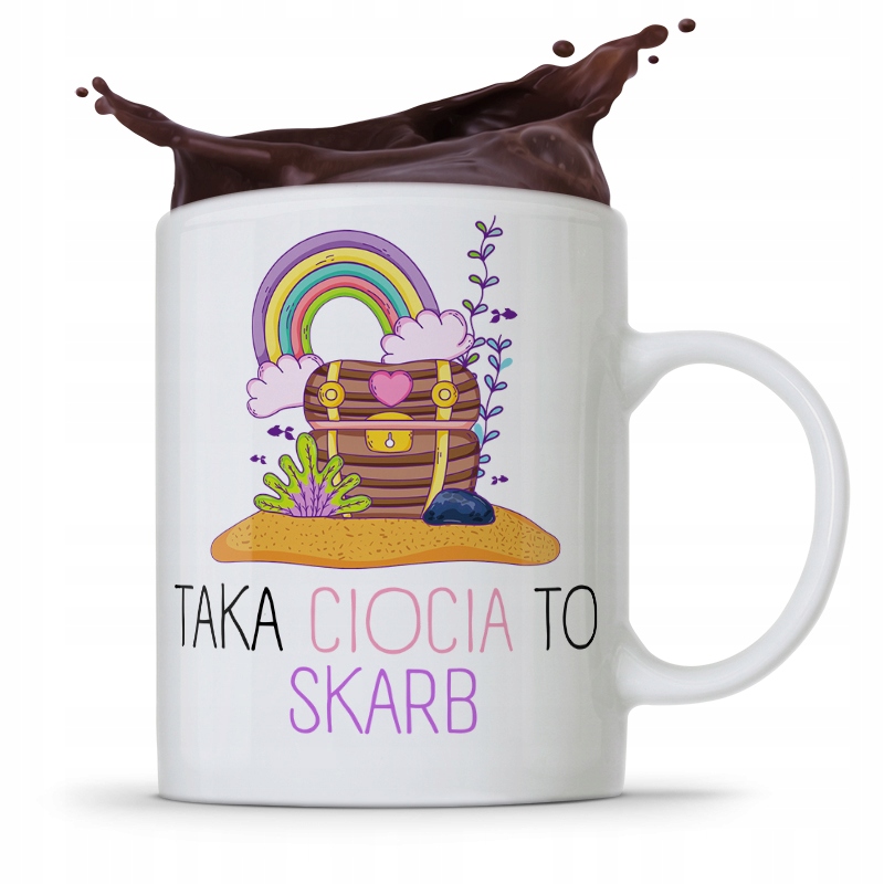 Kubek Prezent Dla Cioci Taka Ciocia To Skarb Z Nadrukiem Ze Zdjęciem