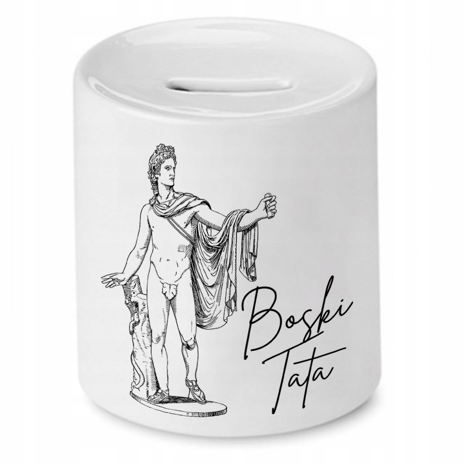 Skarbonka Dla Taty Boski Tata Ojciec Prezent Z Nadrukiem Ze Zdjęciem