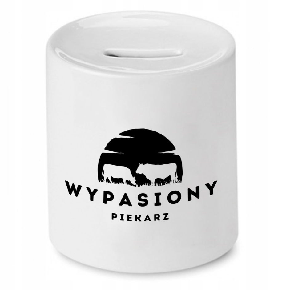 Skarbonka Dla Piekarza Wypasiony Piekarz Prezent Z Nadrukiem Ze Zdjęciem