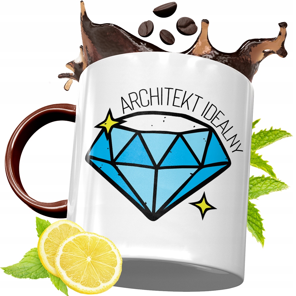 Kubek Bordowy Dla Architekta Na Urodziny Prezent Z Nadrukiem Ze Zdjęciem